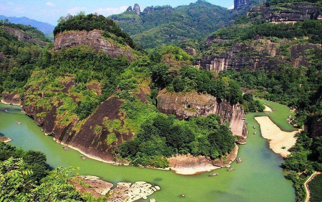 九曲溪上游段（武夷山景区内）