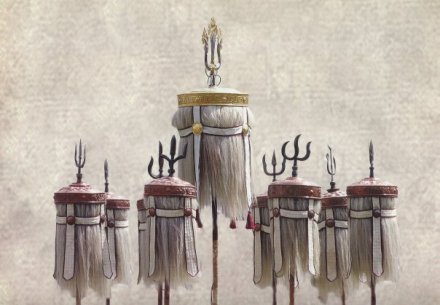 图10 蒙古帝国旗帜