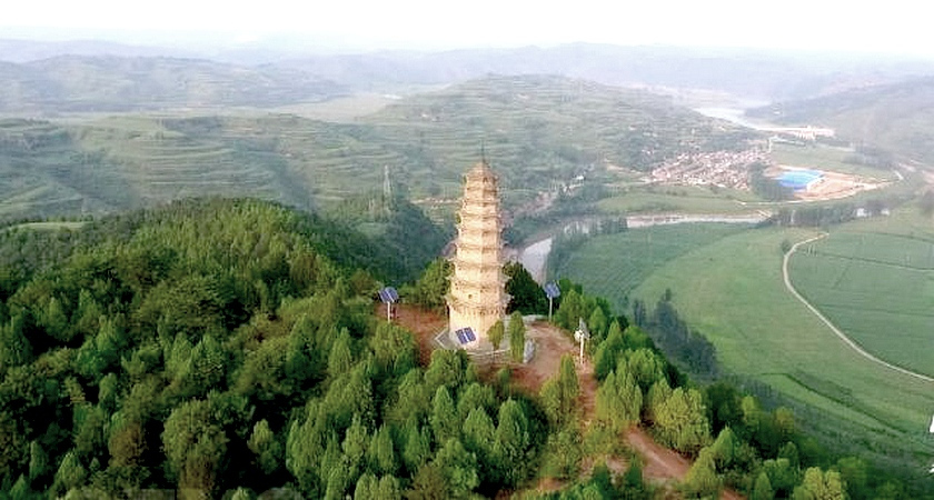 安泽县玉龙山及麻衣寺塔