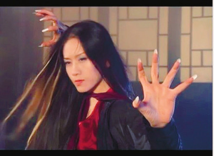 03版《射雕英雄传》中的梅超风 03版《射雕英雄传》中的梅超风