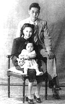 戴望舒与家人 戴望舒与家人