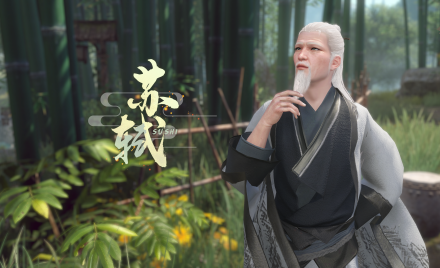 苏轼游戏形象图 苏轼游戏形象图