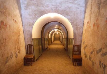 章怀太子墓甬道 章怀太子墓甬道