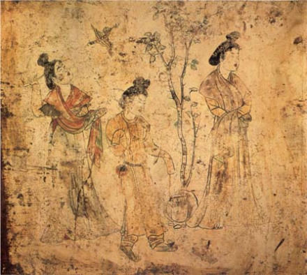 章怀太子墓壁画 章怀太子墓壁画