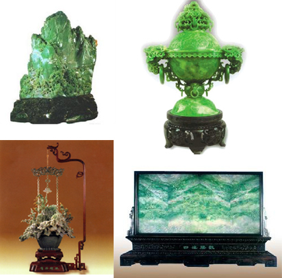 四大国宝翡翠玉雕欣赏 四大国宝翡翠玉雕欣赏