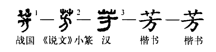 字形演变