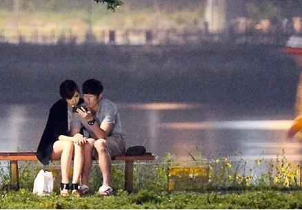 朴智星与韩国SBS电视台美女主播金敏智 朴智星与韩国SBS电视台美女主播金敏智