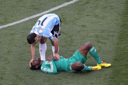 在赛场上 在赛场上