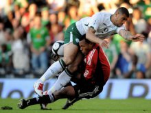 在球场上 在球场上