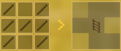 《我的世界》梯子合成方法