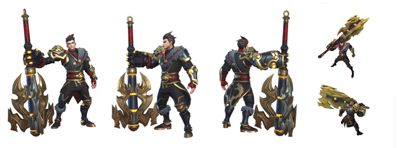 《王者荣耀》狂铁英雄皮肤 御狮介绍