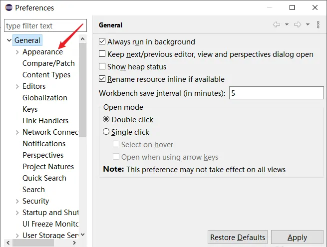 《Eclipse》怎么设置背景颜色