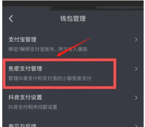 《抖音》怎么设置免密支付