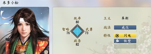 《信长之野望新生》全女性武将数据一览