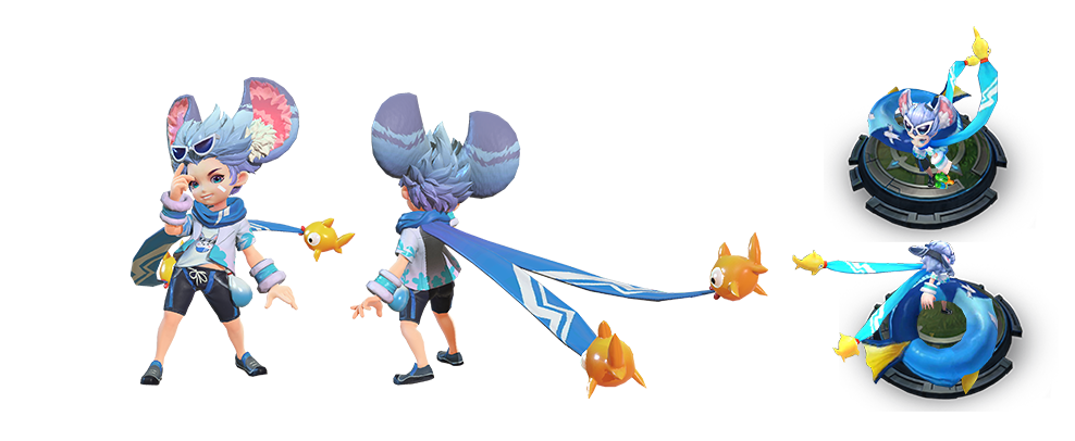 《王者荣耀》李元芳英雄皮肤 逐浪之夏介绍