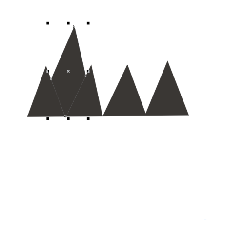 《coreldraw》怎么使用折线工具