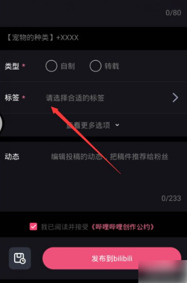 《必剪》如何添加标签