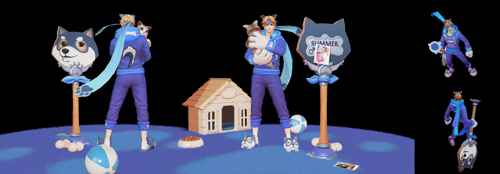 《王者荣耀》孙策英雄皮肤 猫狗日记介绍