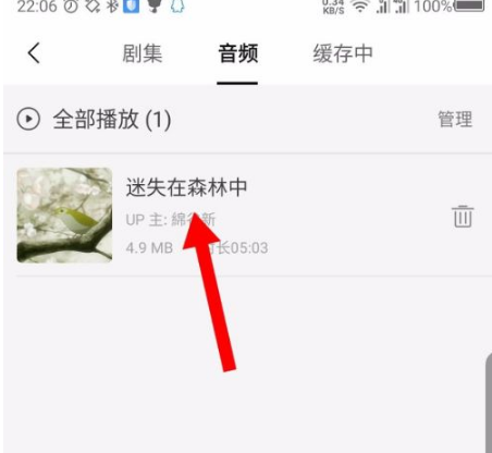 《猫耳FM》怎么下载音频