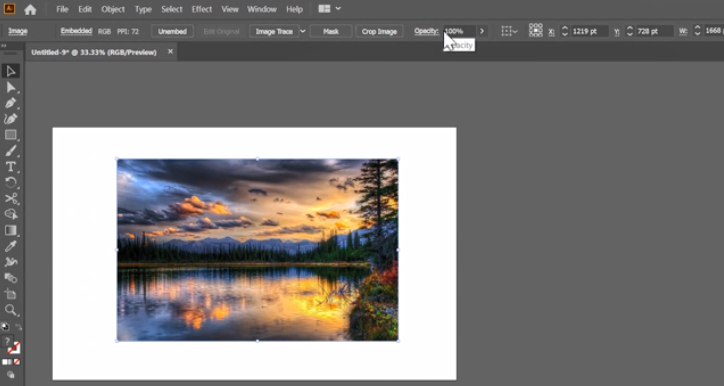 《Adobe illustrator》怎么裁剪图片