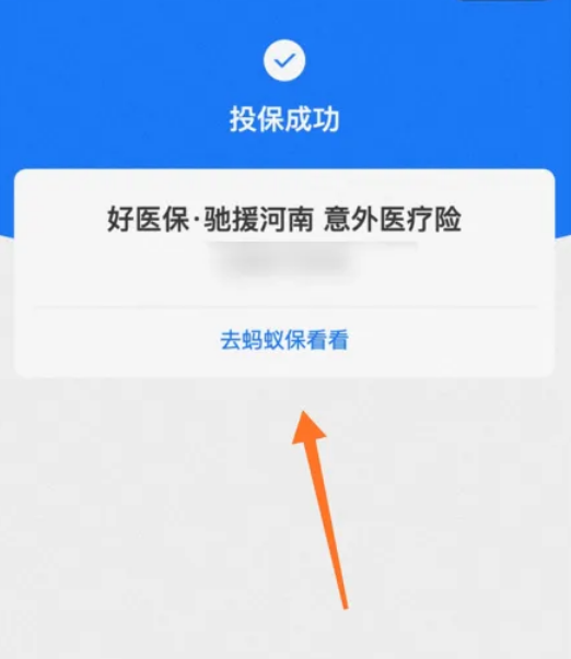 《支付宝》河南意外险在哪怎么领