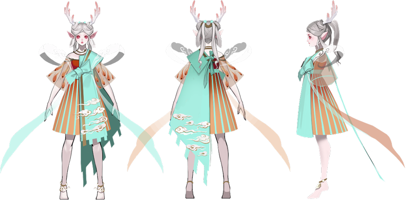 《王者荣耀》瑶英雄皮肤 遇见神鹿介绍