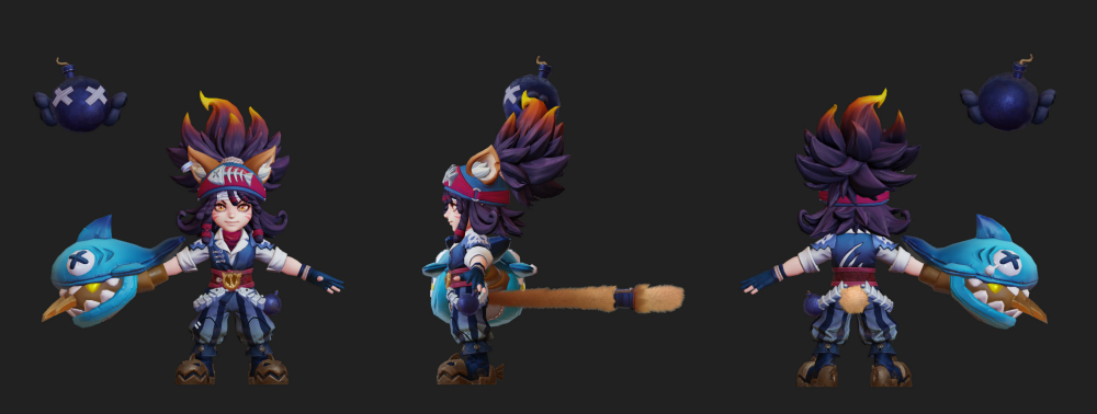 《王者荣耀》沈梦溪英雄皮肤 鲨炮海盗猫介绍