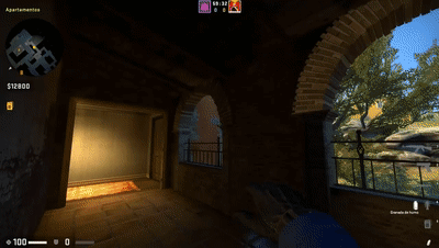 《CSGO》实战 Inferno单向烟技巧