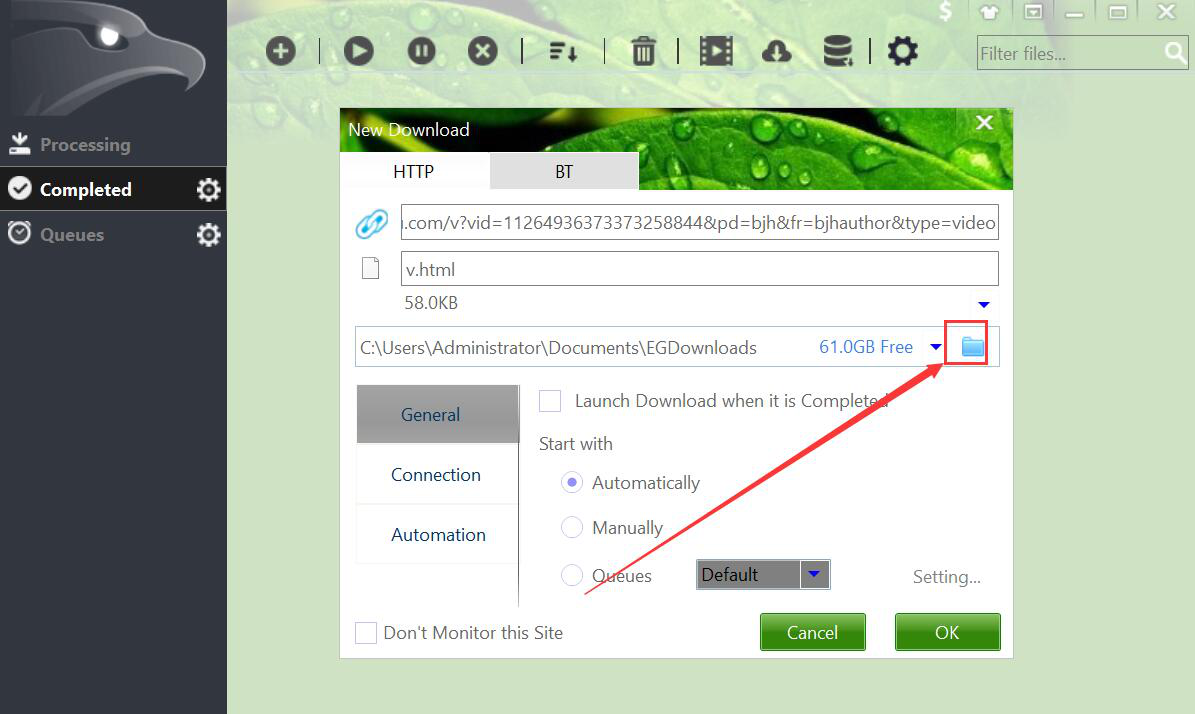 《EagleGet》怎么下载网页内容