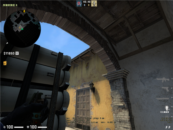 《CSGO》实战 Inferno闪光弹技巧