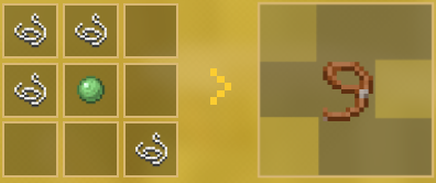 《我的世界》栓绳合成方法