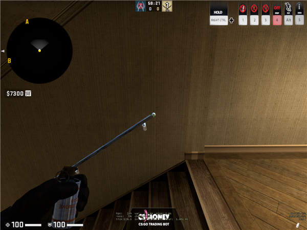 《CSGO》实战 Inferno单向烟技巧