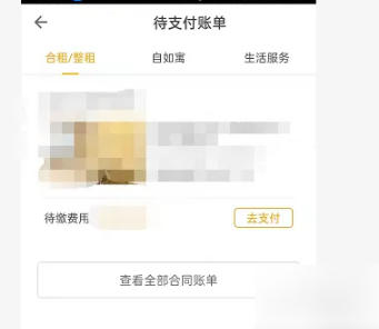 《自如》怎么看水电费