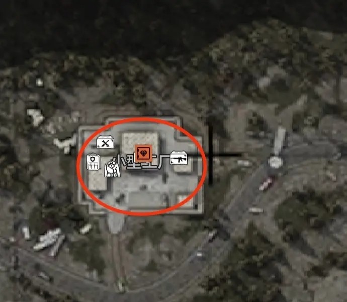 《暗区突围》山谷封锁区老6点位分享