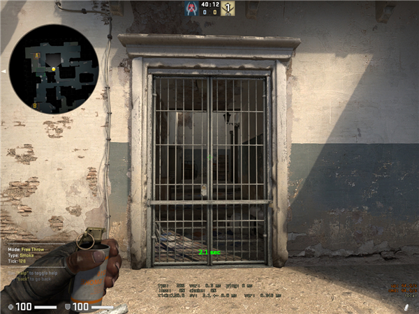 《CSGO》实战 Dust2实用单向烟技巧