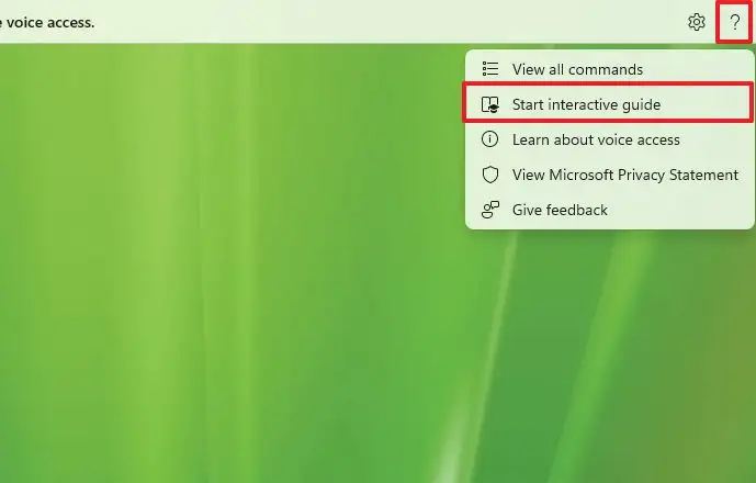 Win11 22H2上怎么启用和使用语音访问
