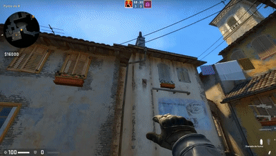 《CSGO》实战 Inferno单向烟技巧