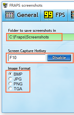 《Fraps》怎么截图