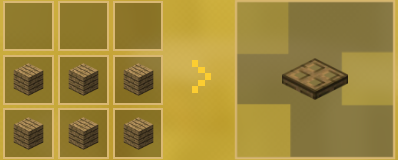 《我的世界》活板门合成方法