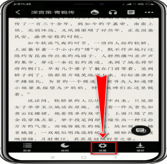 《追书神器》怎么设置翻页模式