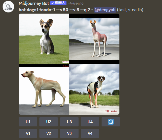 《midjourney》常用命令和参数介绍
