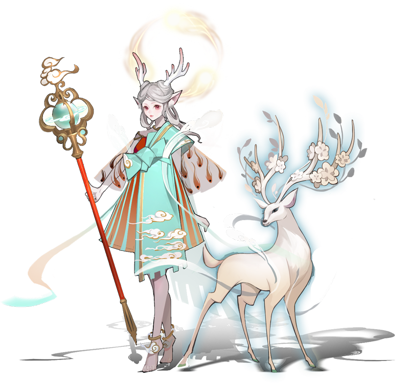 《王者荣耀》瑶英雄皮肤 遇见神鹿介绍