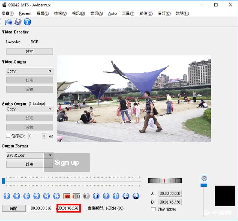 《Avidemux》怎么合并影片