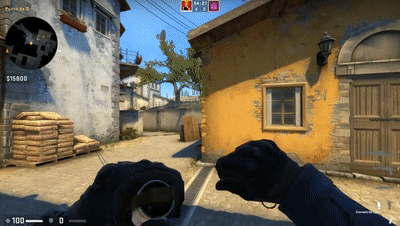 《CSGO》实战 Inferno单向烟技巧