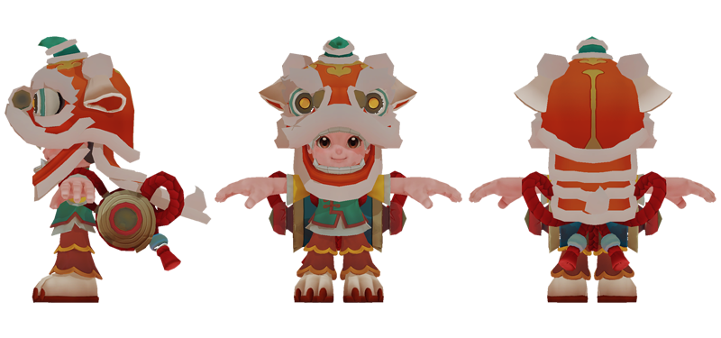 《王者荣耀》鲁班七号英雄皮肤 狮舞东方介绍