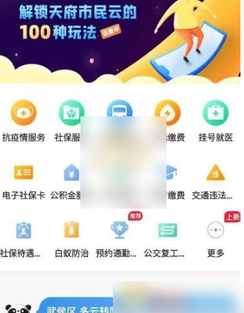 《天府市民云》怎么查询社保明细