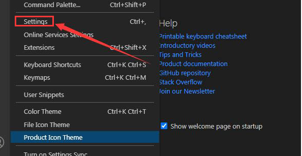 《vscode》怎么隐藏状态栏