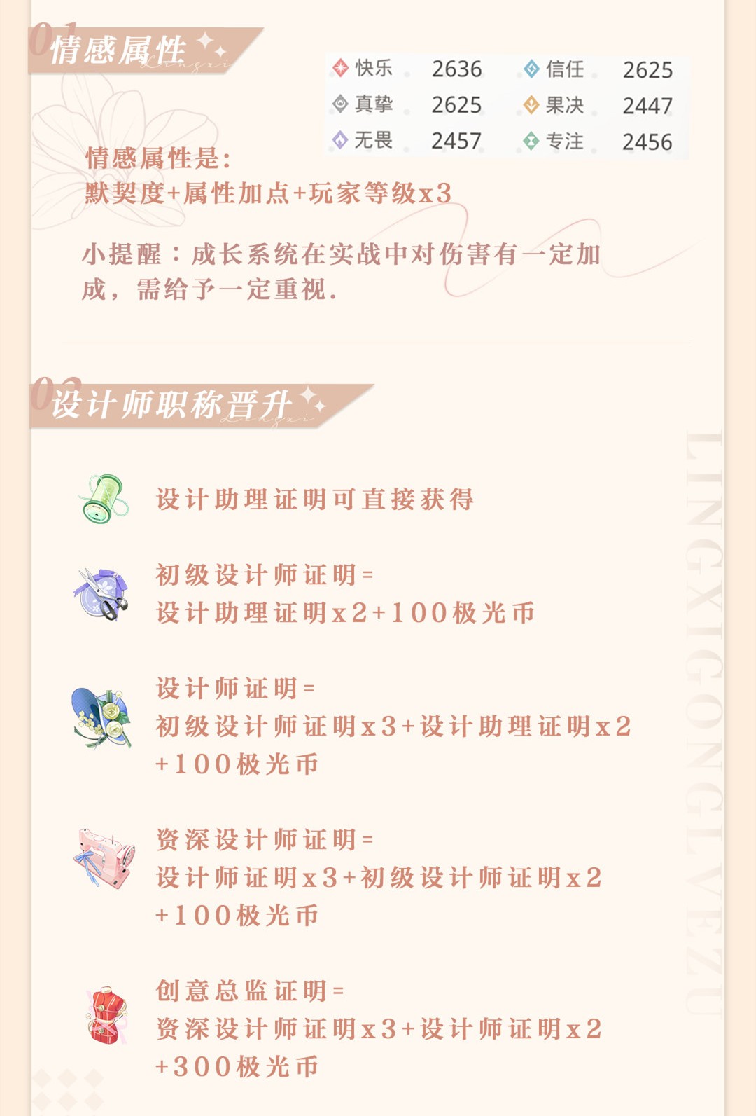 《光与夜之恋》成长系统玩法攻略