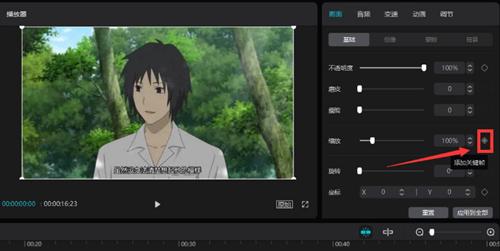 《剪映专业版》视频画面调整