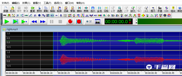 《GoldWave》怎么添加背景音乐